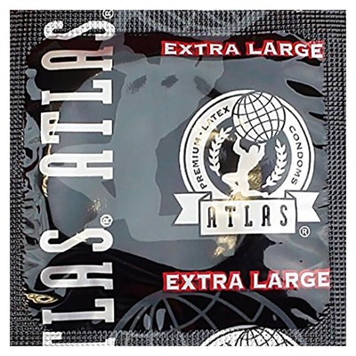 Atlas Extra Large Condoms - 12-Pack