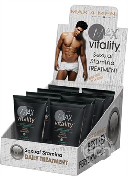 Max Vitality Sexual Stamina Treatment 2 Ounce Bottles 8 Each Per Display