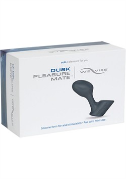 We Vibe Dusk Pleasure Mate Silicone Anal Stimulator Attachment Waterproof Grey