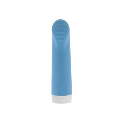 Vibrator sleeves - Cascade ripple single sheath (Blue)