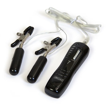 Nipple clamp - Vibrating nipple clamps 7 functions