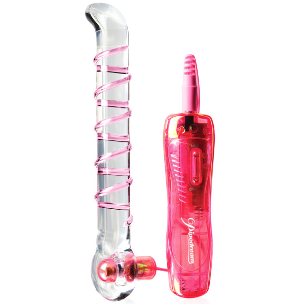 Icicles 10-Function Glass G-Spot Massager Vibrator No. 4, Pipedream Products